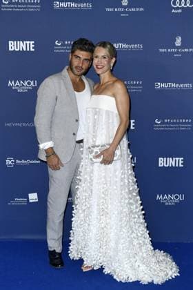 Wolke Hegenbarth with boyfriend Oliver Vaid Award ceremony DEUTSCHER SCHAUSPIELPREIS DSP 2024 Berlin 13 Sept 2024