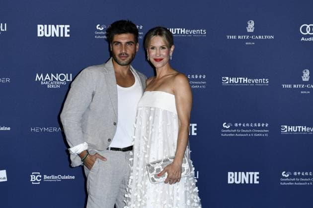 Wolke Hegenbarth with boyfriend Oliver Vaid Award ceremony DEUTSCHER SCHAUSPIELPREIS DSP 2024 Berlin 13 Sept 2024