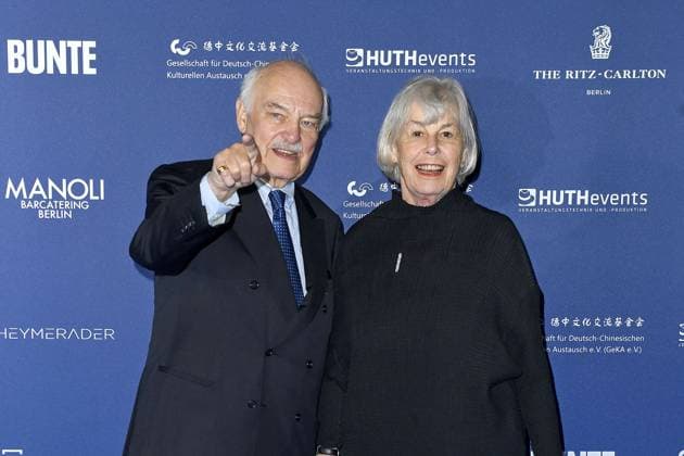 Charles Brauer and Lilot Hegi at the German Acting Award ceremony on 13 09 2024 in Berlin German Acting Award 2024 ceremony in Berlin