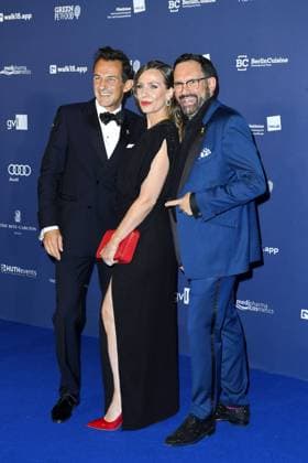 Hans Werner Meyer, Nadine Heidenreich and Christian Senger at the German Acting Award ceremony on 13 09 2024 in Berlin German Acting Award 2024 ceremony in Berlin