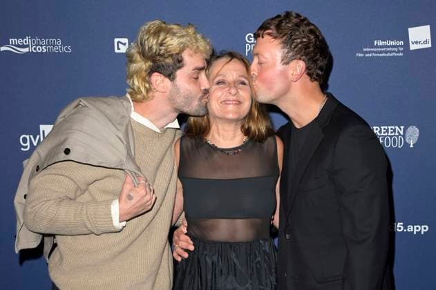 Max Befort, Barbara Philipp and Maximilian Scheidt at the presentation of the German Acting Award 2024 at the Club Theater Berlin Berlin, 13 09 2024 Foto:xF.xKernx xFuturexImagex schauspielpreis_4723