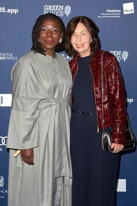 Dela Dabulamanzi and Susanne Bredehöft at the German Acting Award 2024 ceremony at the Club Theater Berlin Berlin, 13 09 2024 Foto:xF.xKernx xFuturexImagex schauspielpreis_4728