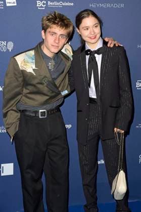 Florian Geißelmann and Hannah Schiller at the German Drama Award 2024 ceremony at the Club Theater Berlin Berlin, 13 09 2024 Foto:xF.xKernx xFuturexImagex schauspielpreis_4732