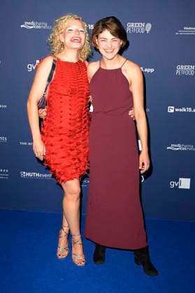 Luisa Celine Gaffron and Johanna Polley at the German Acting Award 2024 ceremony at the Club Theater Berlin Berlin, 13 09 2024 Foto:xF.xKernx xFuturexImagex schauspielpreis_4745