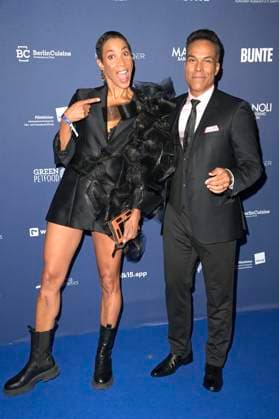 Annabelle Mandeng and Patrick Dewayne at the German Acting Award 2024 ceremony at the Club Theater Berlin Berlin, 13 09 2024 Foto:xF.xKernx xFuturexImagex schauspielpreis_4754