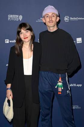 Jonas Stenzel with companion at the German Drama Award 2024 ceremony at the Club Theater Berlin Berlin, 13 09 2024 Foto:xF.xKernx xFuturexImagex schauspielpreis_4787