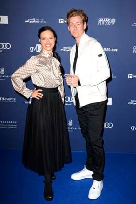 Nadja Jo Klapper and Johannes Heinrichs at the presentation of the German Drama Award 2024 at the Club Theater Berlin Berlin, 13 09 2024 Foto:xF.xKernx xFuturexImagex schauspielpreis_4792