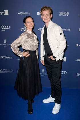 Nadja Jo Klapper and Johannes Heinrichs at the presentation of the German Drama Award 2024 at the Club Theater Berlin Berlin, 13 09 2024 Foto:xF.xKernx xFuturexImagex schauspielpreis_4793