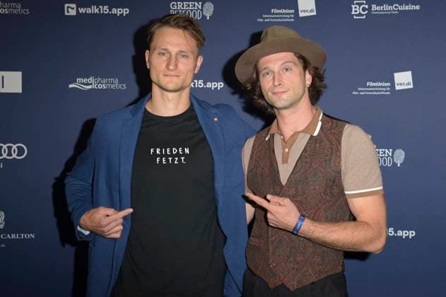 Oleg Tikhomirov and Patrick Schlegel at the presentation of the German Drama Award 2024 at the Club Theater Berlin Berlin, 13 09 2024 Foto:xF.xKernx xFuturexImagex schauspielpreis_4794