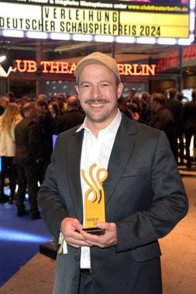David Ruland at the presentation of the German Drama Award 2024 at the Club Theater Berlin Berlin, 13 09 2024 Foto:xF.xKernx xFuturexImagex schauspielpreis_4818