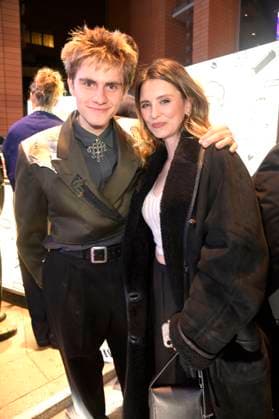 Florian Geißelmann and Natalia Rudziewicz at the presentation of the German Acting Award 2024 at the Club Theater Berlin Berlin, 13 09 2024 Foto:xF.xKernx xFuturexImagex schauspielpreis_4830