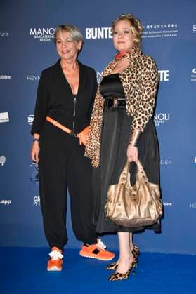 Harriet Kracht and Monika Anna Wojtyllo at the presentation of the German Acting Award 2024 at the Club Theater Berlin Berlin, 13 09 2024 Foto:xN.xKubelkax xFuturexImagex schauspielpreis_4858
