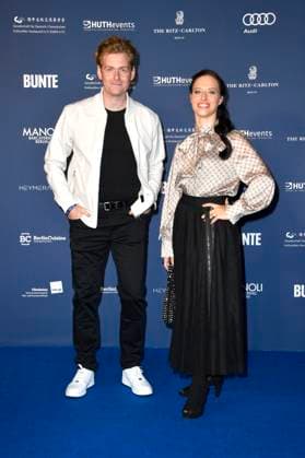 Johannes Heinrichs and Nadja Jo Klapper at the presentation of the German Drama Award 2024 at the Club Theater Berlin Berlin, 13 09 2024 Foto:xN.xKubelkax xFuturexImagex schauspielpreis_4873