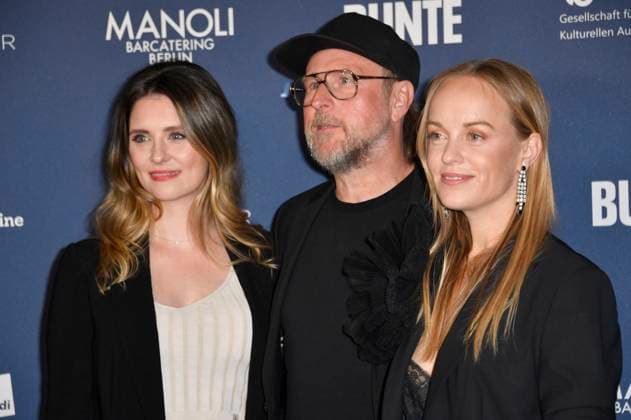 Natalia Rudziewicz, Bjarne Mädel and Friederike Kempter at the German Acting Award 2024 ceremony at the Club Theater Berlin Berlin, 13 09 2024 Foto:xN.xKubelkax xFuturexImagex schauspielpreis_4903