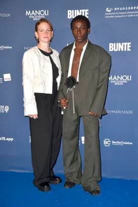 Eva Maria Jost and Benny Opoku Arthur at the German Drama Award 2024 ceremony at the Club Theater Berlin Berlin, 13 09 2024 Foto:xN.xKubelkax xFuturexImagex schauspielpreis_4913