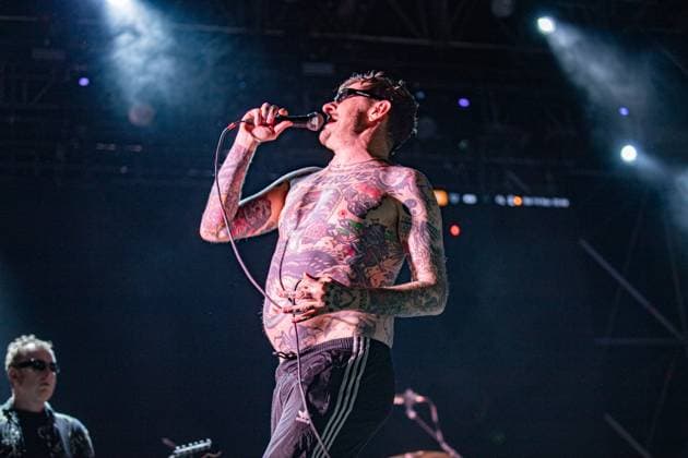Entertainment Themen der Woche KW37 Entertainment Bilder des Tages Italy: Viagra Boys live in Rome Viagra Boys live at the 13th edition of Spring Attitude Festival in Cinecittà. Roma Lazio Italy Copyright: CarloxVergani