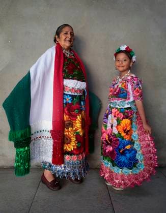 Mexicans And Tourists Get Ready For The Grito De Independencia Of Mexico This September 15 Feliciana Hernandez Bautista, a designer from the indigenous community of Ahuiran, Paracho, Michoacan, with her granddaughter, in Mexico City, Mexico, on September 14, 2024, wears items from the region ahead of the Grito de Independencia de Mexico to be held on September 15 in the capital s Zocalo, headed by Mexican President Andres Manuel Lopez Obrador. Mexico City Mexico City Mexico  Copyright: xGerardoxVieyrax originalFilename: vieyra-notitle240914_npH0q.jpg
