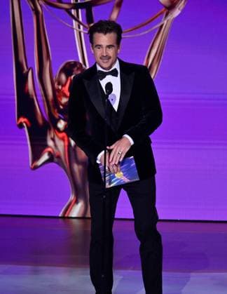 Colin Farrell appears onstage during the 76th annual Primetime Emmy Awards at the Peacock Theater in Los Angeles on Sunday, September 15, 2024.  LAP2024091504 JIMxRUYMEN