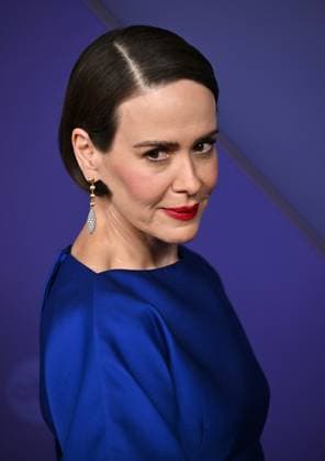 Sarah Paulson arrives for the 76th annual Primetime Emmy Awards at the Peacock Theater in Los Angeles on Sunday, September 15, 2024.  LAP202409150623 CHRISxCHEW