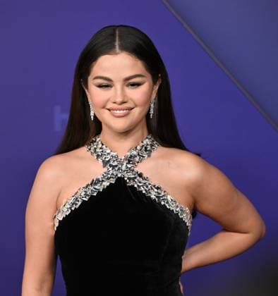Selena Gomez arrives for the 76th annual Primetime Emmy Awards at the Peacock Theater in Los Angeles on Sunday, September 15, 2024.  LAP202409150603 CHRISxCHEW