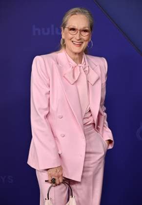 Meryl Streep arrives for the 76th annual Primetime Emmy Awards at the Peacock Theater in Los Angeles on Sunday, September 15, 2024.  LAP202409150643 CHRISxCHEW