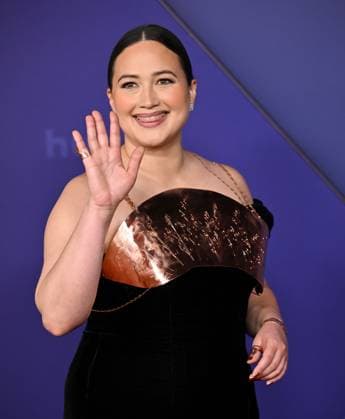 Lily Gladstone arrives for the 76th annual Primetime Emmy Awards at the Peacock Theater in Los Angeles on Sunday, September 15, 2024.  LAP202409150650 CHRISxCHEW