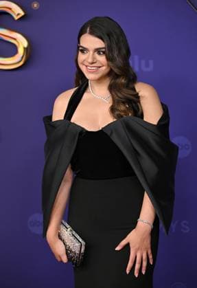 Mayan Lopez arrives for the 76th annual Primetime Emmy Awards at the Peacock Theater in Los Angeles on Sunday, September 15, 2024.  LAP202409150665 CHRISxCHEW