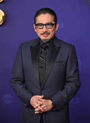 Hiroyuki Sanada arrives for the 76th annual Primetime Emmy Awards at the Peacock Theater in Los Angeles on Sunday, September 15, 2024.  LAP202409150713 CHRISxCHEW