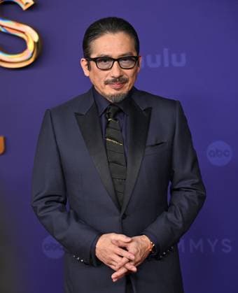 Hiroyuki Sanada arrives for the 76th annual Primetime Emmy Awards at the Peacock Theater in Los Angeles on Sunday, September 15, 2024.  LAP202409150714 CHRISxCHEW