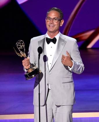 Honoree Greg Berlanti accepts the Governors Award onstage during the 76th annual Primetime Emmy Awards at the Peacock Theater in Los Angeles on Sunday, September 15, 2024.  LAP20240915106 JIMxRUYMEN