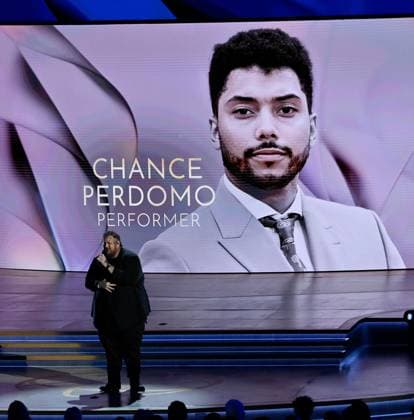 Jelly Roll performs onstage during the 76th annual Primetime Emmy Awards at the Peacock Theater in Los Angeles on Sunday, September 15, 2024.  LAP20240915142 JIMxRUYMEN