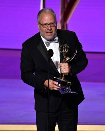 Frederick E.O. Toye accepts the Outstanding Directing for a Drama Series award for Sh?gun onstage during the 76th annual Primetime Emmy Awards at the Peacock Theater in Los Angeles on Sunday, September 15, 2024.  LAP20240915124 JIMxRUYMEN