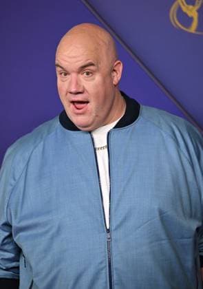 Guy Branum arrives for the 76th annual Primetime Emmy Awards at the Peacock Theater in Los Angeles on Sunday, September 15, 2024.  LAP202409150783 CHRISxCHEW