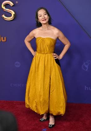 Rosalind Chao arrives for the 76th annual Primetime Emmy Awards at the Peacock Theater in Los Angeles on Sunday, September 15, 2024.  LAP202409150793 CHRISxCHEW
