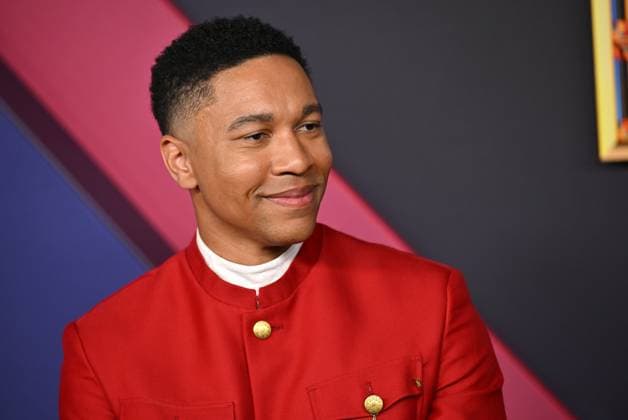 Aaron Moten arrives for the 76th annual Primetime Emmy Awards at the Peacock Theater in Los Angeles on Sunday, September 15, 2024.  LAP202409150779 CHRISxCHEW