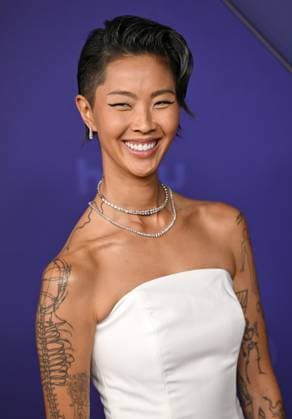 Kristen Kish arrives for the 76th annual Primetime Emmy Awards at the Peacock Theater in Los Angeles on Sunday, September 15, 2024.  LAP202409150782 CHRISxCHEW