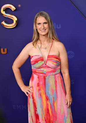 Teagan Wall arrives for the 76th annual Primetime Emmy Awards at the Peacock Theater in Los Angeles on Sunday, September 15, 2024.  LAP202409150809 CHRISxCHEW