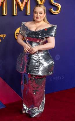 Nicola Coughlin arrives for the 76th annual Primetime Emmy Awards at the Peacock Theater in Los Angeles on Sunday, September 15, 2024.  LAP202409150243 ALEXxGALLARDO