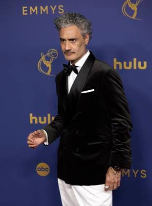Taika Waititi arrives for the 76th annual Primetime Emmy Awards at the Peacock Theater in Los Angeles on Sunday, September 15, 2024.  LAP2024091502051 ALEXxGALLARDO