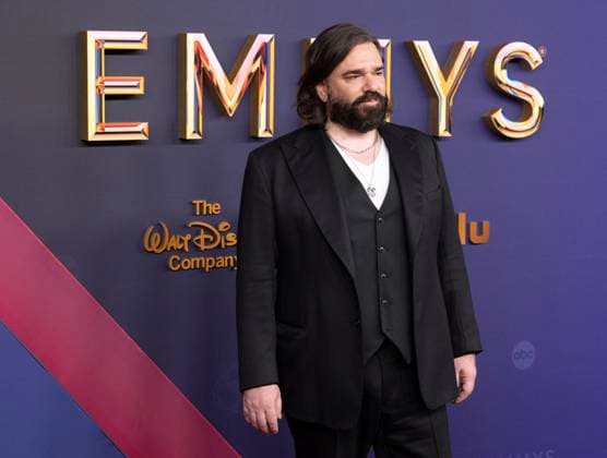 Matt Berry arrives for the 76th annual Primetime Emmy Awards at the Peacock Theater in Los Angeles on Sunday, September 15, 2024.  LAP202409150309 ALEXxGALLARDO