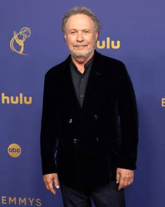 Billy Crystal arrives for the 76th annual Primetime Emmy Awards at the Peacock Theater in Los Angeles on Sunday, September 15, 2024.  LAP202409150316 ALEXxGALLARDO