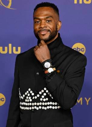 Jordan Temple arrives for the 76th annual Primetime Emmy Awards at the Peacock Theater in Los Angeles on Sunday, September 15, 2024.  LAP202409150352 ALEXxGALLARDO