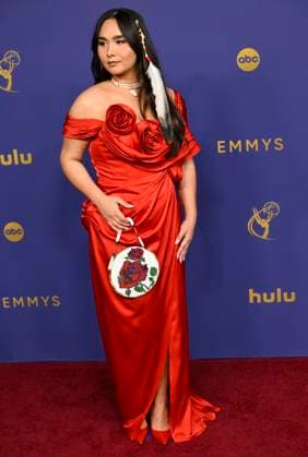 Isabella Star LaBlanc arrives for the 76th annual Primetime Emmy Awards at the Peacock Theater in Los Angeles on Sunday, September 15, 2024.  LAP202409150357 ALEXxGALLARDO
