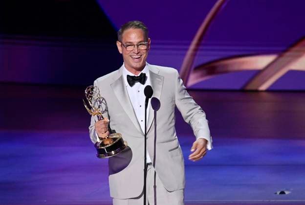 Honoree Greg Berlanti accepts the Governors Award onstage during the 76th annual Primetime Emmy Awards at the Peacock Theater in Los Angeles on Sunday, September 15, 2024.  LAP2024091504011 JIMxRUYMEN
