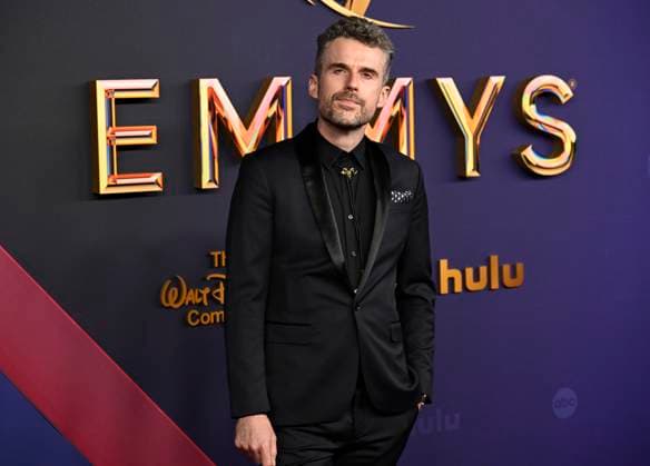 Dylan Brodie arrives for the 76th annual Primetime Emmy Awards at the Peacock Theater in Los Angeles on Sunday, September 15, 2024.  LAP202409150382 ALEXxGALLARDO