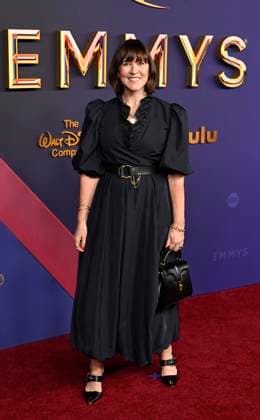Jane Robertson arrives for the 76th annual Primetime Emmy Awards at the Peacock Theater in Los Angeles on Sunday, September 15, 2024.  LAP202409150392 ALEXxGALLARDO
