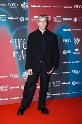 Milan, The Billboard Women in Music Red Carpet Milan, The photocall for the red carpet of Billboard Women in Music at the Teatro Manzoni. In the photo: Mr Rain Milan Italy  Copyright: xIPA ABACAx