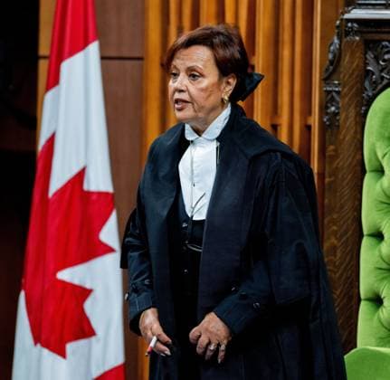 September 16, 2024, Ottawa, On, Canada: Alexandra MendoÂ¨s Assistant Deputy Speaker and Assistant Deputy Chair of Committees of the Whole in the House of Commons on Parliament Hill in Ottawa, Monday, Sept. 16, 2024. Ottawa Canada  - ZUMAc35_ 20240916_zaf_c35_127 Copyright: xSpencerxColbyx