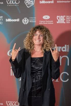 News - Bilboard Music Award, Red Carpet - photocall Marta Dona Attends Billboard Women In Music Red Carpet Photocall At Teatro Manzoni during Bilboard Music Award, Red Carpet - photocall, News in Milano, Italy, September 16 2024 Milano Teatro Manzoni, Milan Italy Copyright: xLucaxMichelix xLiveMediax LPN_1523503