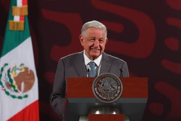 Mexican President Andres Manuel Lopez Obrador talked about the last security cabinet conference of his six-year term during a briefing conference at National Palace. on September 17, 2024 in Mexico City, Mexico. Mexico City Mexico - ZUMAe321 20240917_zia_e321_022 Copyright: xCarlosxSantiagox